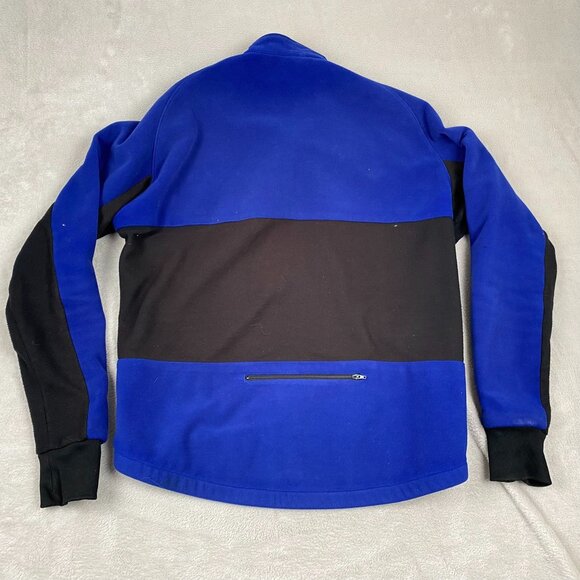 Performance Cycling Men's Jacket Large Blue & Black Fleece Full-Zip - Picture 7 of 8